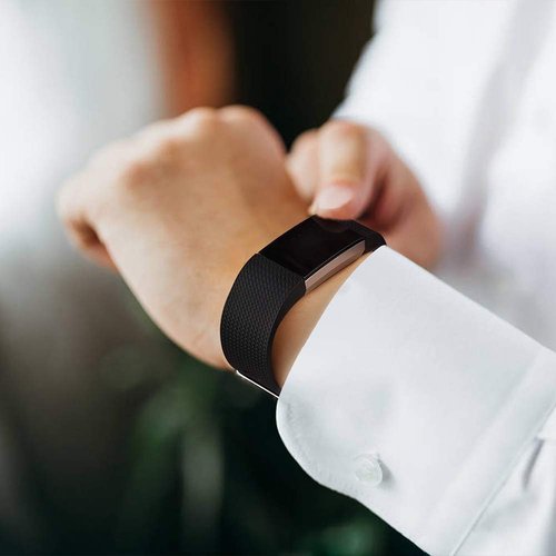 6 Pack Sport Bands Compatible with Fitbit Charge 2 Bands, Adjustable Replacement Wristbands for Women Men Small Large (6 Pack C, Large)
