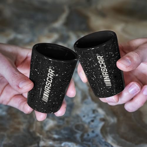 2oz Ceramic Shot Glass - Laser Engraved Ross Chastain Alt