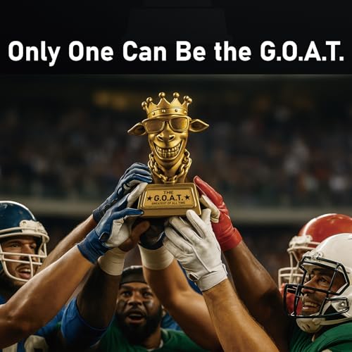 7 Inch Goat Trophy Award – Funny Fantasy Football Champion Gift