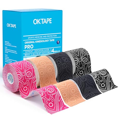 Kinesiology Tape Uncut Roll - 2 Inch Athletic Tape for Pain Relief & Muscle Support, 16.4 Feet