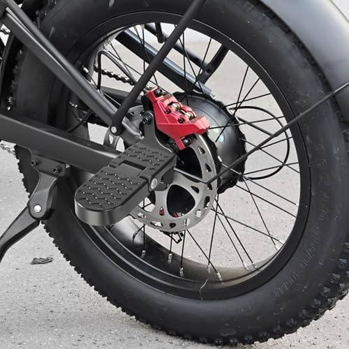 Aluminum Folding Bike Foot Pegs for Passenger – Non-Slip Rear Pedals (2-Pack)
