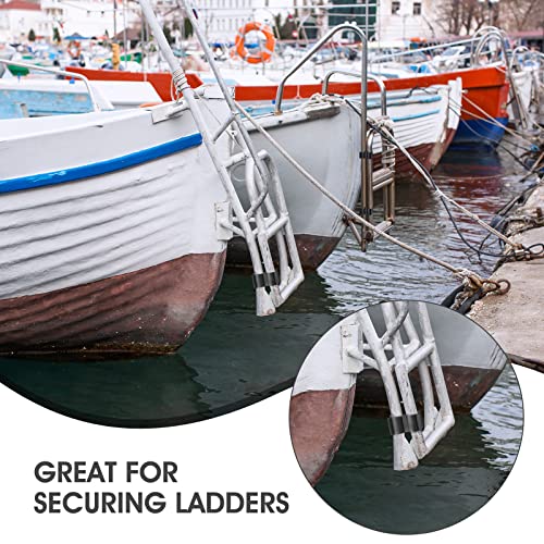 4-Pack Bimini Top Pole Clamps - Plastic Boat Pole Holders