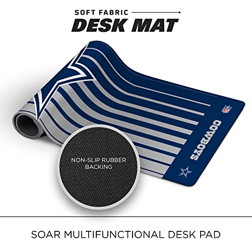 NFL Multifunctional Desk Mat - Non-Slip Mouse Pad (31.5"x12")