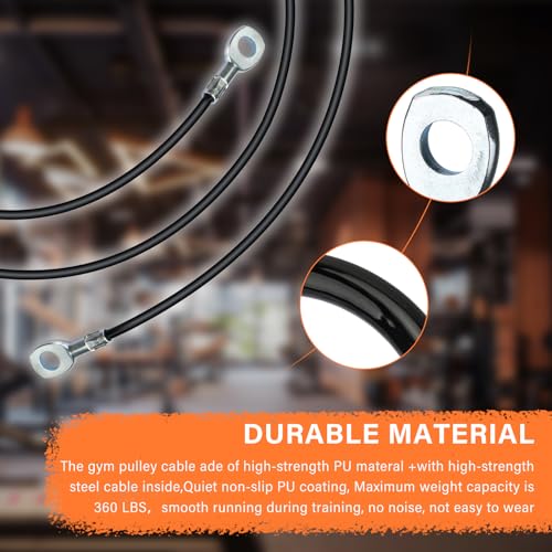 Heavy Duty Fitness Cable for Total Gym Models 1000-3000, XLS - ArrogantF
