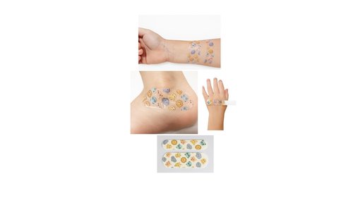 Hydrocolloid Bandage Kids | 3X Faster Healing | Reduces Scarring | Protects Against Germs | Waterproof | 100% Active Surface | Flexible Protection & Wound Care | 20 Pcs