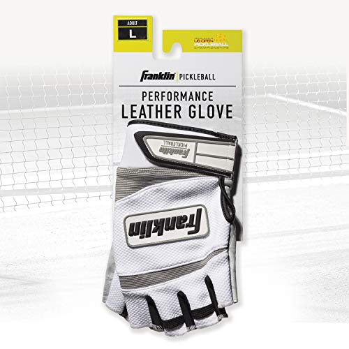 Adult Pickleball Gloves - Right Hand - Large - White