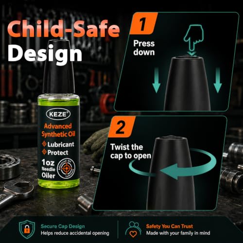 Advanced Synthetic Gun Oil with Needle Oiler - 1 oz