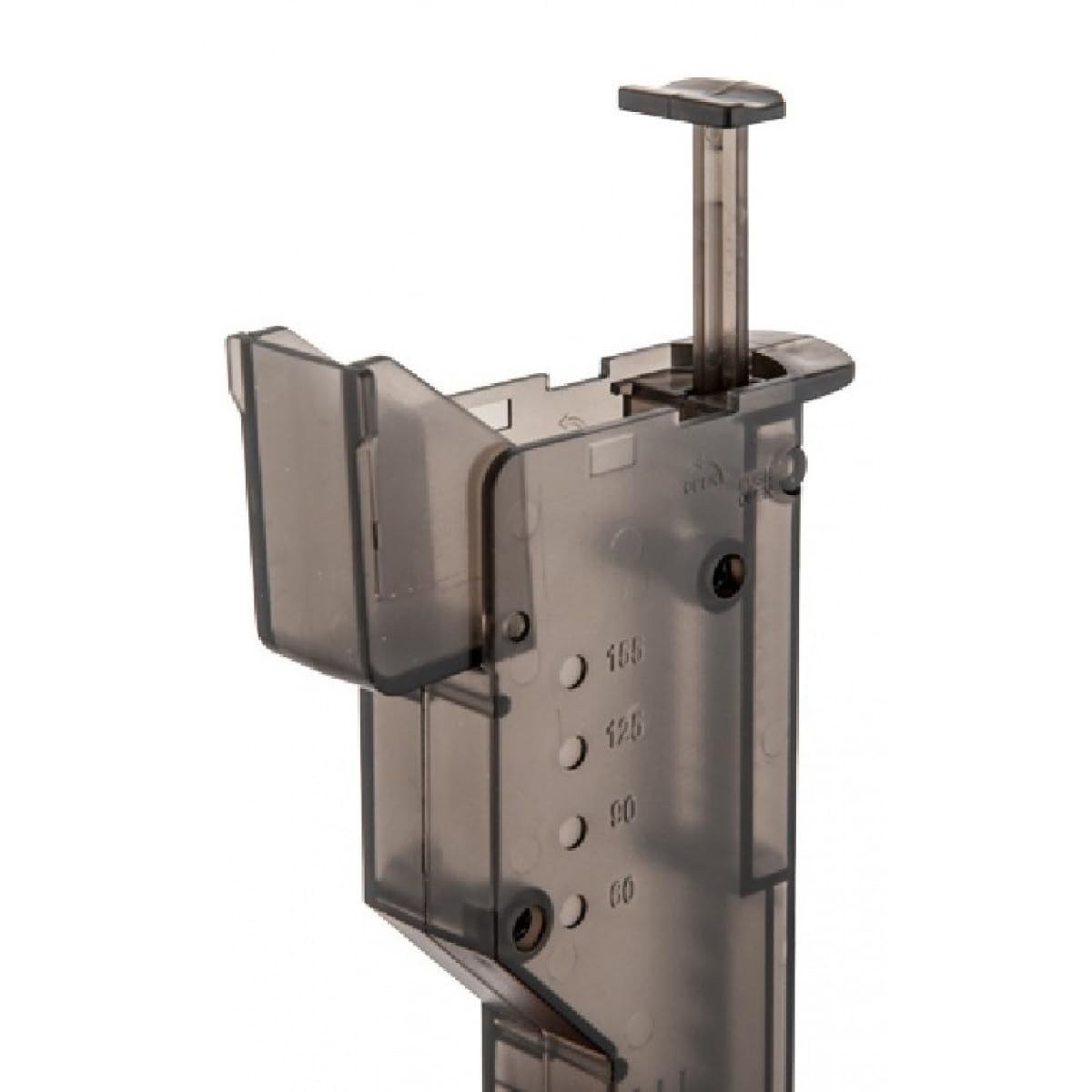 Lancer Tactical Airsoft Speed Loader 6mm BBS Pellet 150 Rounds Capacity Airsoft Magazine Quick Loader with Adapter (Black, Count 2)