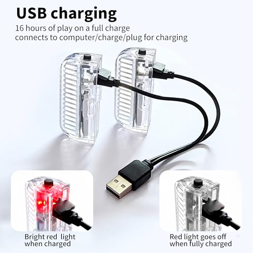 Rechargeable Bike Wheel Lights - 7-Color Motion Sensor, Waterproof