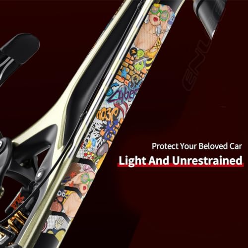 Bike Frame Stickers - 3D PVC Lightweight Protection for All Bikes