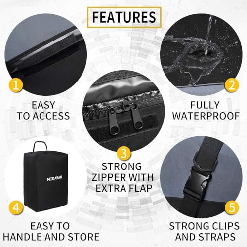 20 Cubic Feet Waterproof Car Roof Cargo Carrier Bag