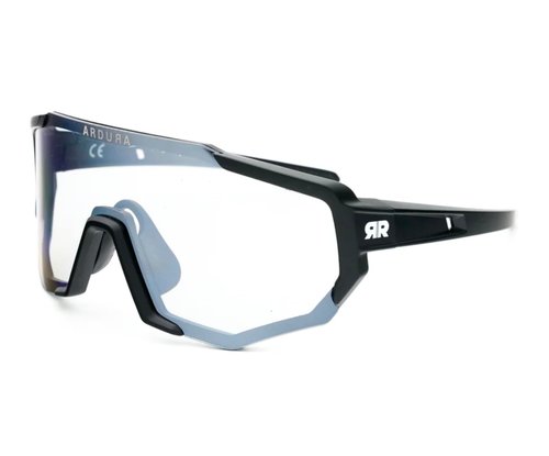 Ardura Treeline AM Photochromic Sports Sunglasses, Black, All Mountain, Ultralight, Impact-Resistant, Helmet Compatible