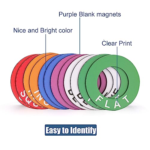 Power Squat Rack Magnetic Position Markers - Diameter 1.1"