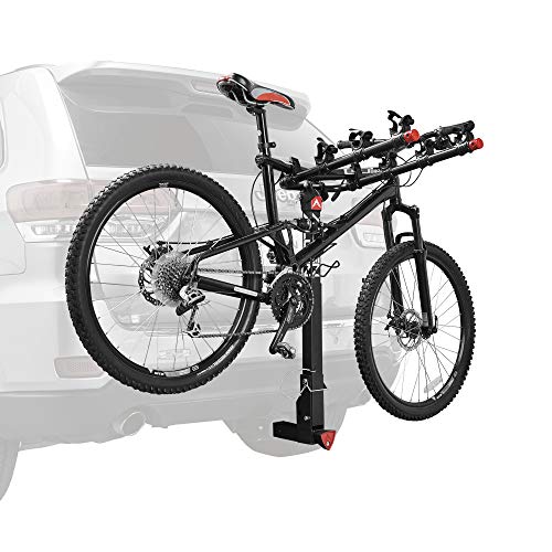 4-Bike Hitch Carrier for 2-Inch Receiver, Model 542QR, Black
