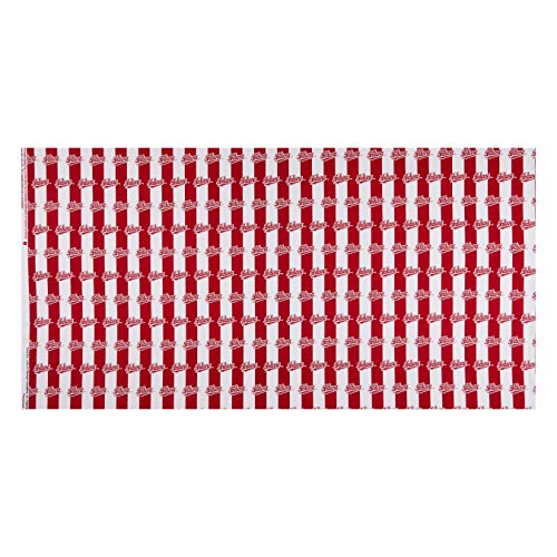 Indiana Hoosiers Cotton Fabric by the Yard - Red & White