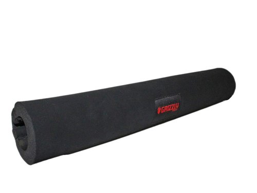 Grizzly Fitness 15" Premium Bar Pad for Weight Lifting (One Size) , Black