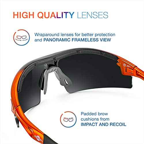 ToolFreak Safety Glasses - UV & Impact Protection ANSI z87.1 Rated (Reevo)