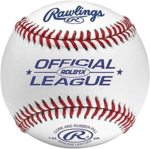 Competition Grade Baseballs in Bucket - 24 Count, Youth/14U
