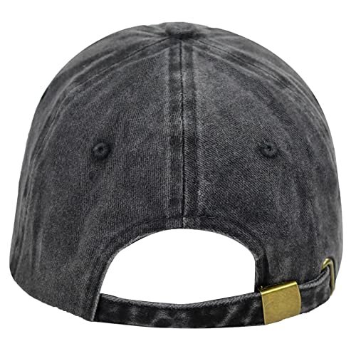 Adjustable Cotton Baseball Cap - Made in 1970