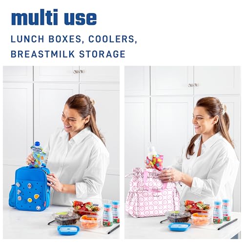 Reusable Soft Ice Packs for Lunch Bags - Gummy Bears (2 Pack)