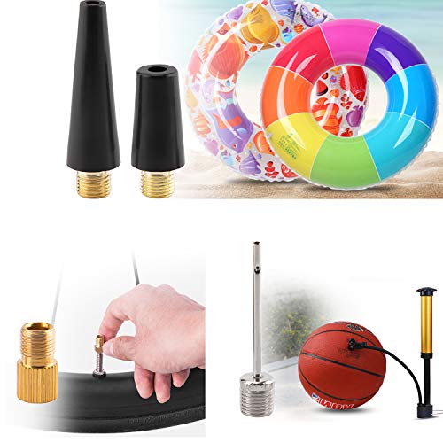Ball Pump Adapter Set - 8-Piece Inflatable Nozzle Kit
