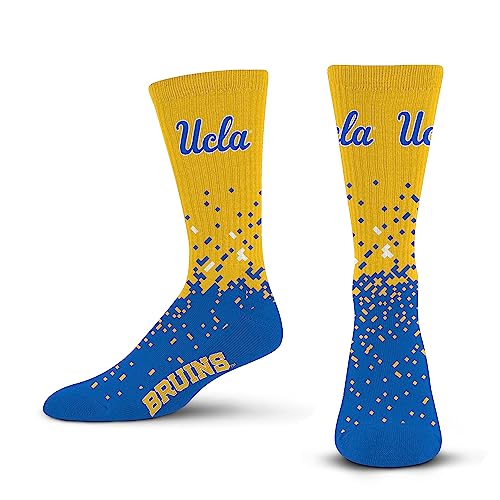UCLA Bruins Youth Spray Zone Crew Socks - NCAA Team Color, One Size