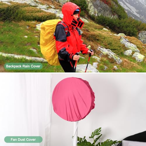 Waterproof Backpack Rain Cover - Purple, Small (15L-25L)