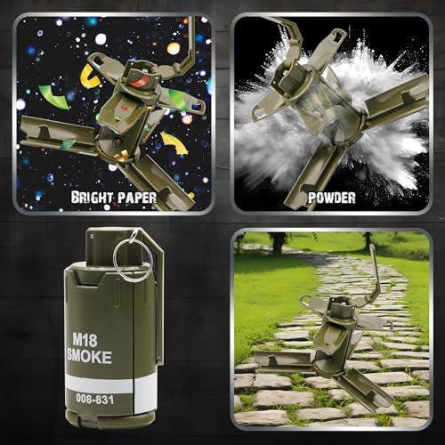 M18 Dummy Grenade Toy - 2PCS Battle Games Prop for Cosplay