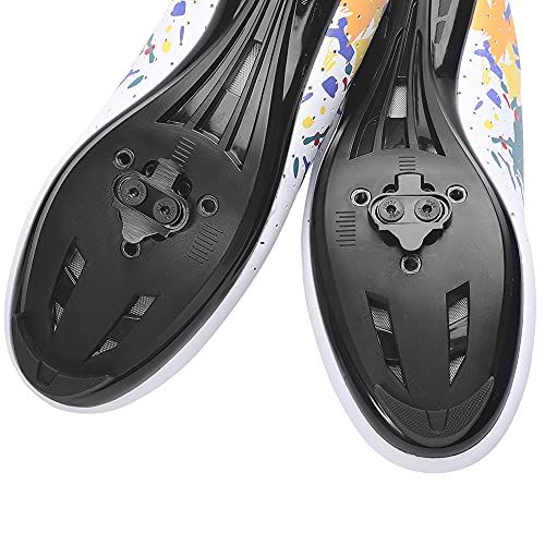 SPD Bicycle Cleats Set for Indoor Cycling and Mountain Biking