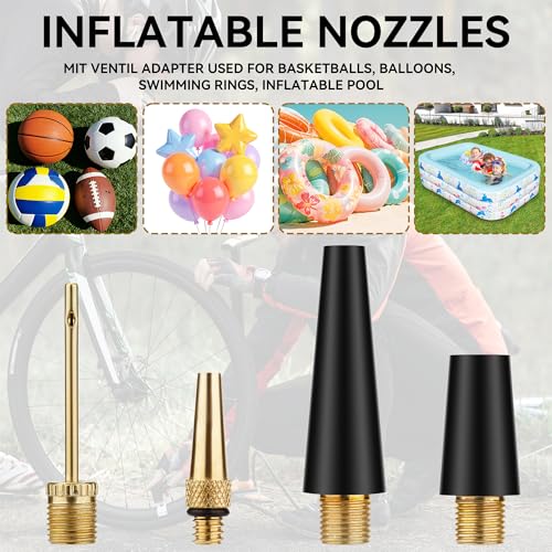 16-Piece Bicycle Valve Adapter Kit - Presta & Schrader Converters