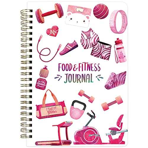 Food and Fitness Journal - 132 Pages Workout & Nutrition Log