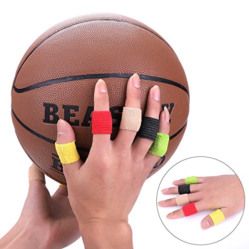 Self-Adhesive Cohesive Wrap Bandage - 12 Packs, 1" x 5 Yards