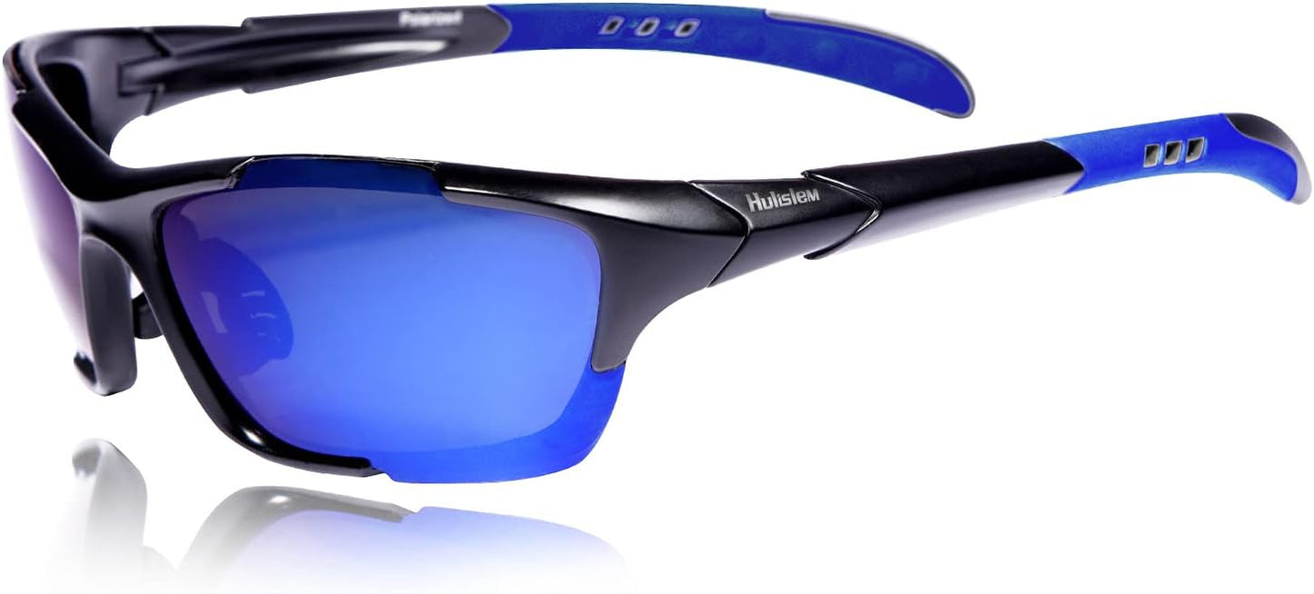 S1 Sport Polarized Sunglasses - Ultimate UV Protection for Men & Women | Ideal for Running & Golf