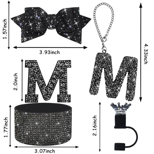 Water Bottle Accessories Set for Stanley Cup - Black Diamond M