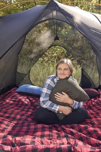 Teton Sports Camp Pillow - Travel Camping Pillow with Washable Cover, 18 x 24 in