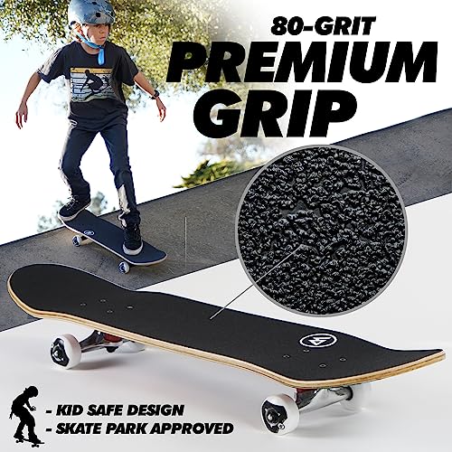 Complete Cruiser Skateboard - Ice Cream Design for Kids