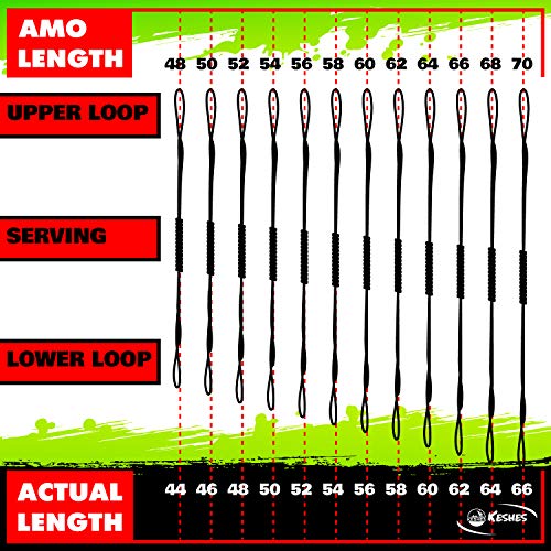 Dacron Bow String Replacement for Recurve & Longbow Bows - 44-70 Inches