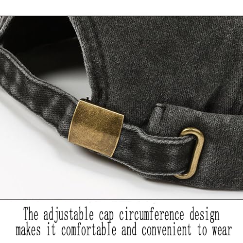 Retro Brimless Beanie Hat - Washed Cotton Skull Cap for All