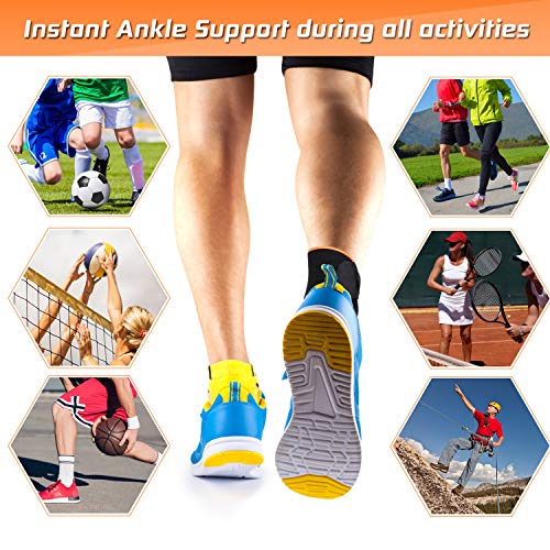 Adjustable Ankle Brace Wrap for Pain Relief - 1 Pack