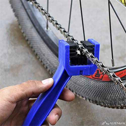 Motorcycle Chain Brush - 3-Sided, O-Ring Safe, 1 Count