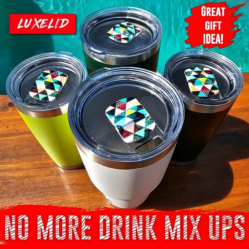 Magnetic Slider Replacement for Tumbler Lids - Beach Design