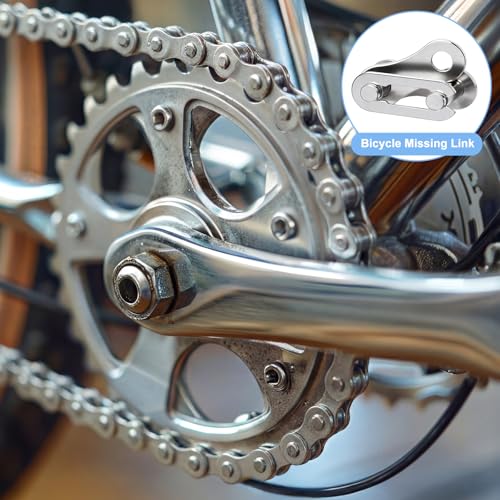 8 Pairs Bicycle Chain Master Links - Reusable 21 x 8 x 10 mm