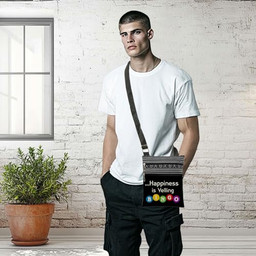 Bingo Player Adjustable Crossbody Bag - Bingo 08