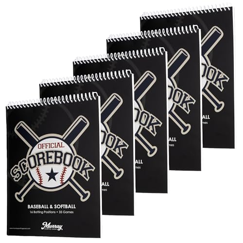 Baseball & Softball Scorebook - Track 35 Games - Variation 1