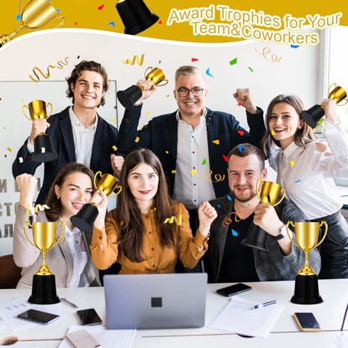 9 Inch Gold Trophy Award - Set of 12 Appreciation Gifts