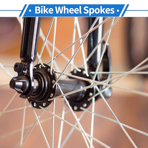 Bicycle Spokes 12G 170mm - Carbon Steel, 36 Pcs Set - 6.69"