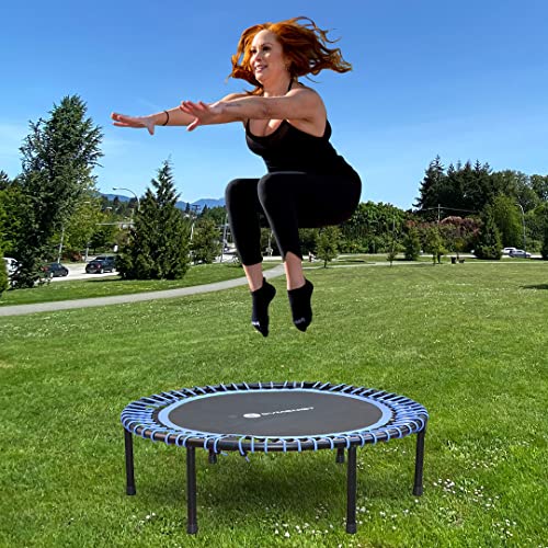 Fitness Trampoline for Adults & Kids - Low Impact Workout