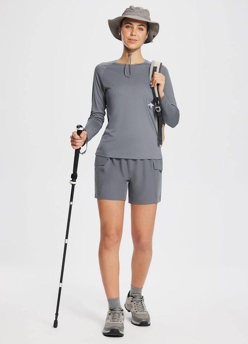 Baleaf Women's Soft Athletic T-Shirt - Lightweight Comfort for Active Lifestyles | Various Colors Available