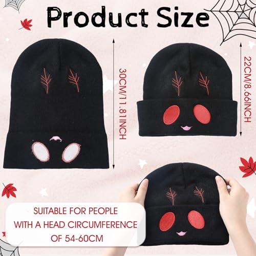 Mothman Beanie Hat for Women & Men - Silicherry Winter Cap