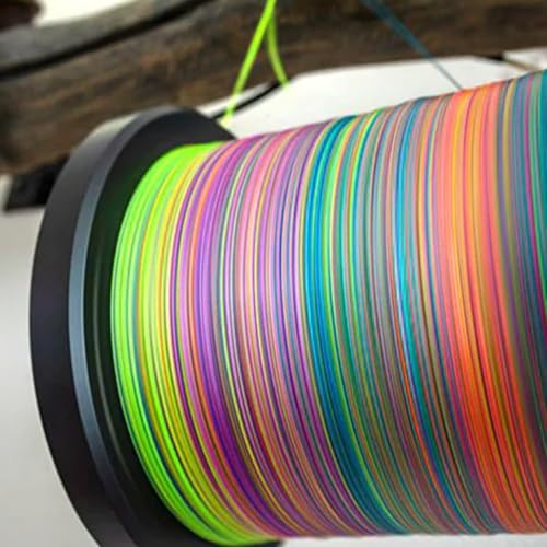 RIO 65lb Fly Line Backing, 30lb Diameter, Multi-Color Gel Spun 200 Yards